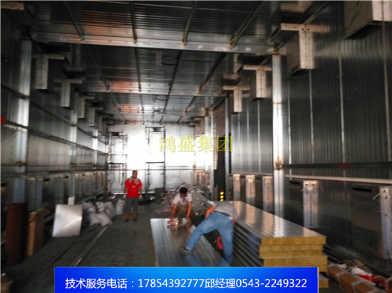【大型醒发房改造】杭州市某食品厂，新型智能醒发房，适用于大型面食（馒头）批量生产厂家，馒头生产设备全套机械设计